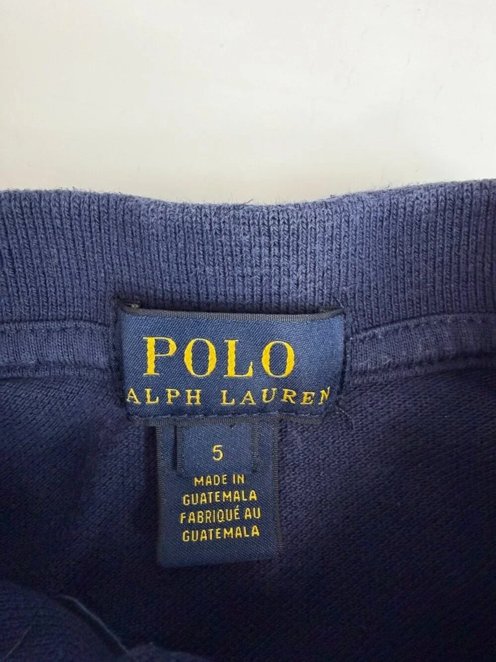 Ralph Lauren Polo Boy 5 Pony Short Sleeve Shirt High Low Classic Party Core Go